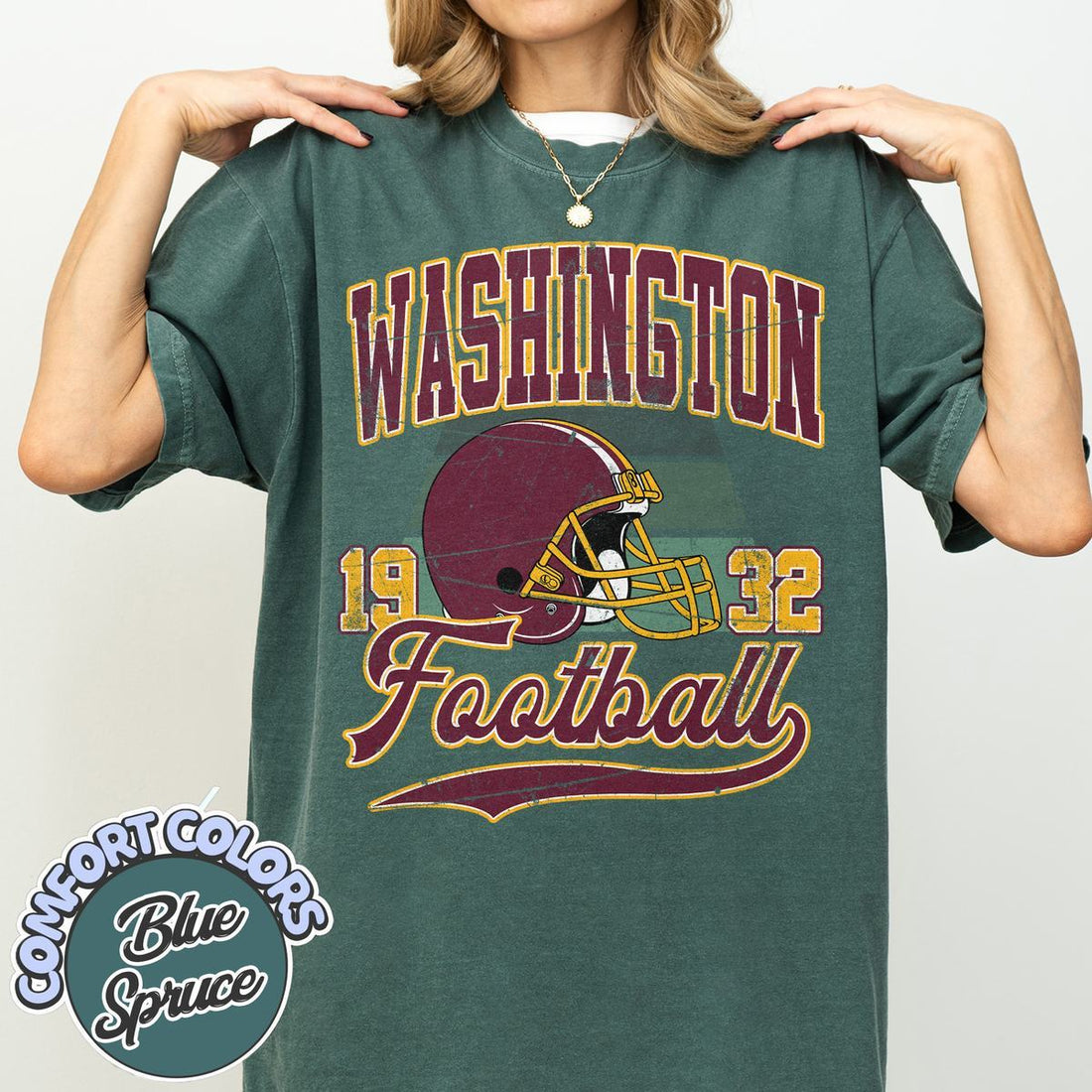 Unisex Washington football vintage t-shirt for men and women