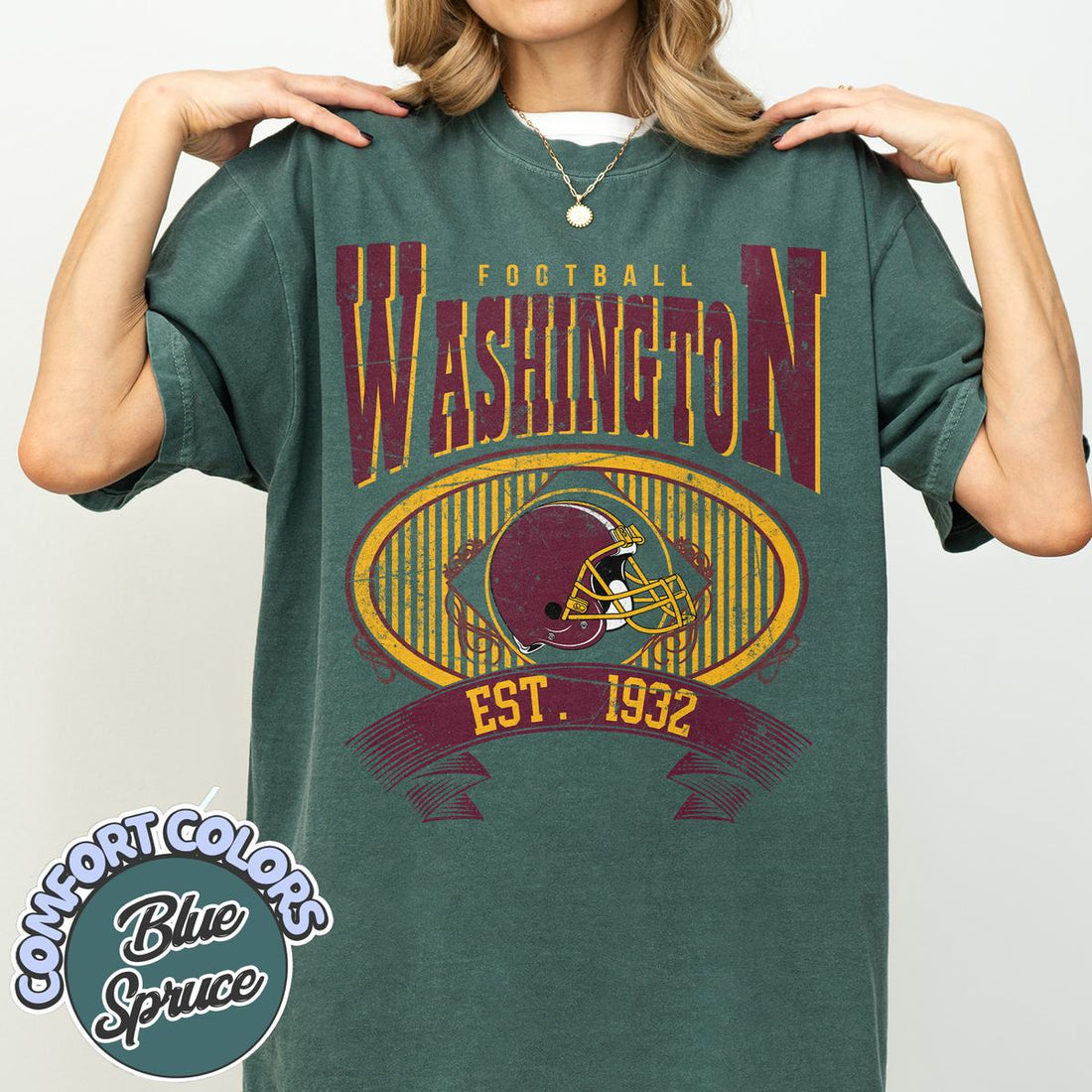 Unisex Washington football vintage t-shirt for men and women