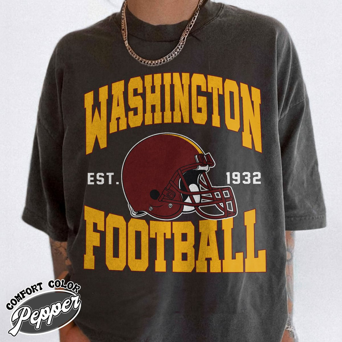Unisex Washington football vintage t-shirt for men and women