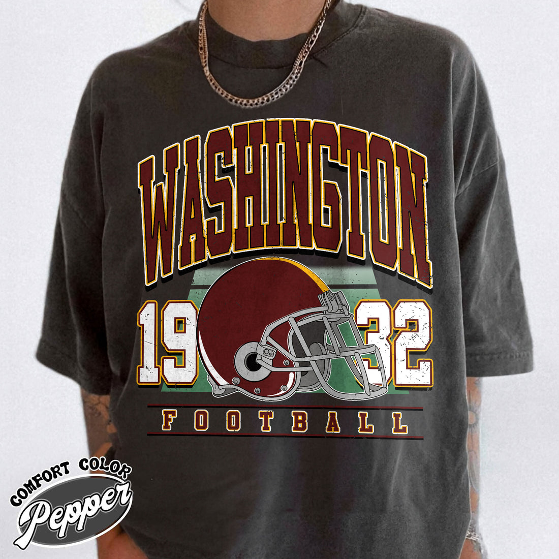 Unisex Washington football vintage t-shirt for men and women