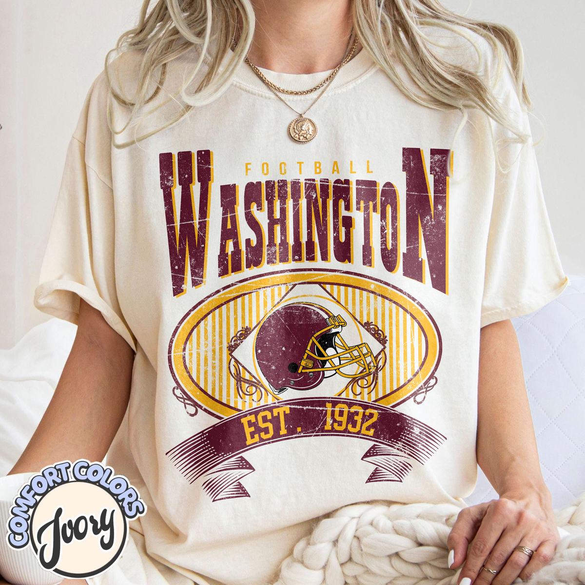 Unisex Washington football vintage t-shirt for men and women