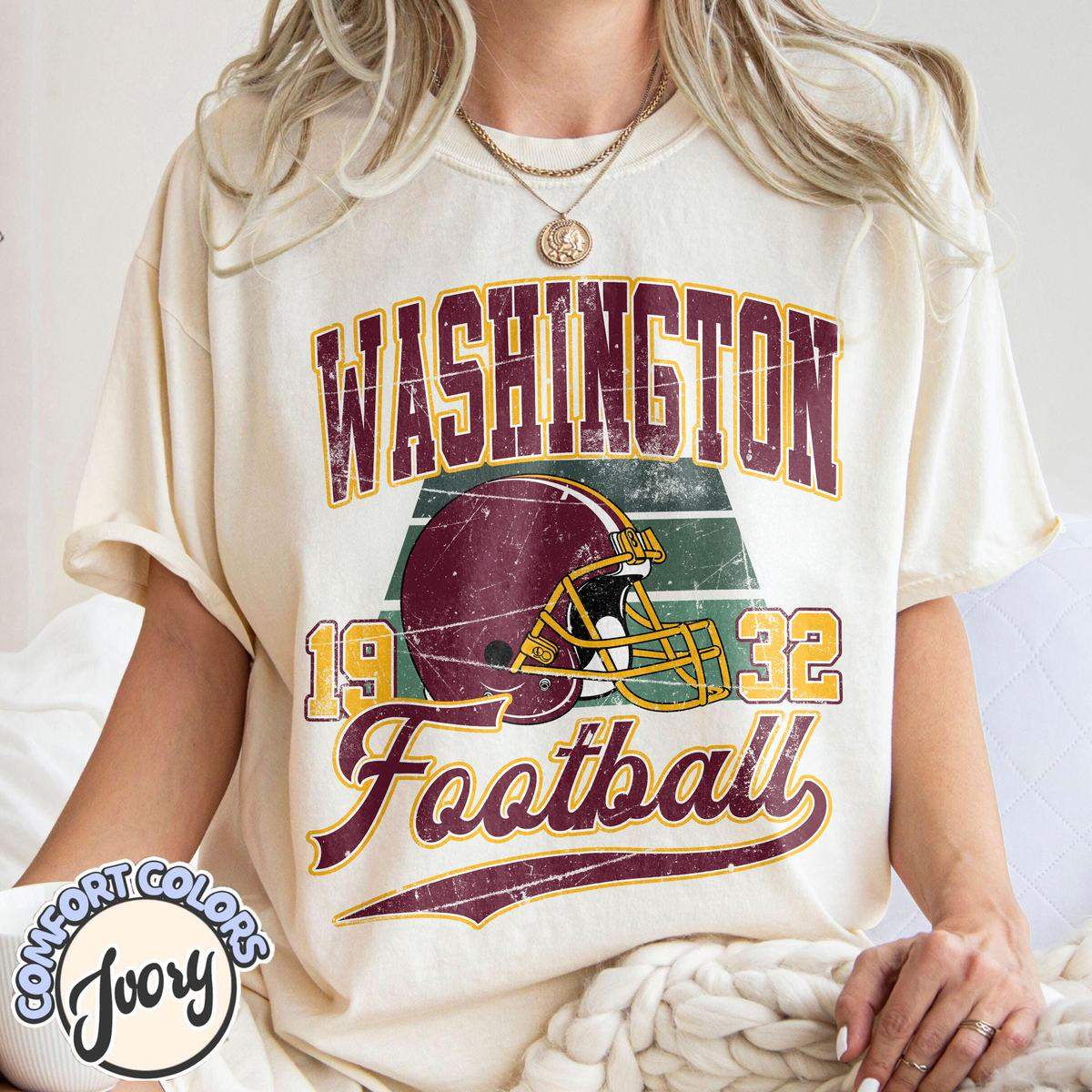 Unisex Washington football vintage t-shirt for men and women