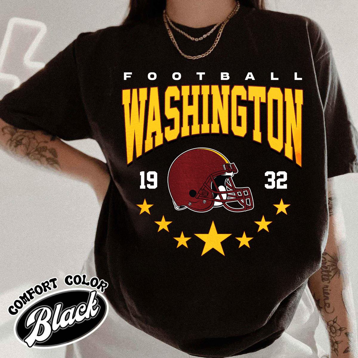 Unisex Washington football vintage t-shirt for men and women