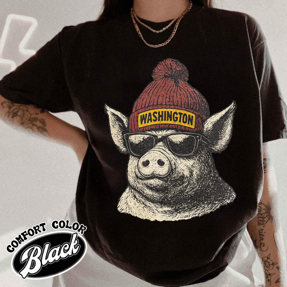 Unisex Washington football vintage t-shirt for men and women