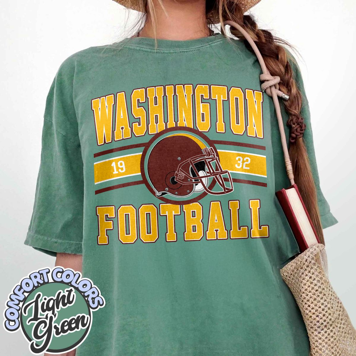 Unisex Washington football vintage t-shirt for men and women
