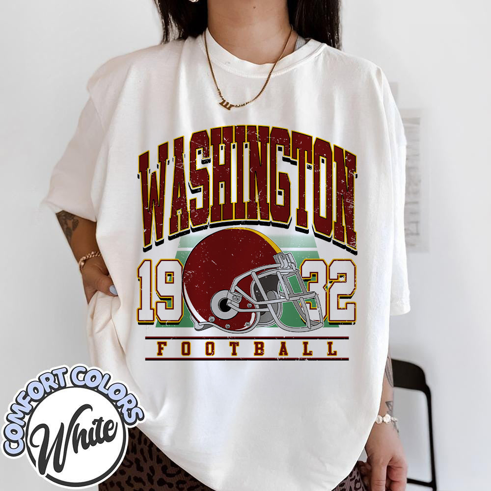 Unisex Washington football vintage t-shirt for men and women