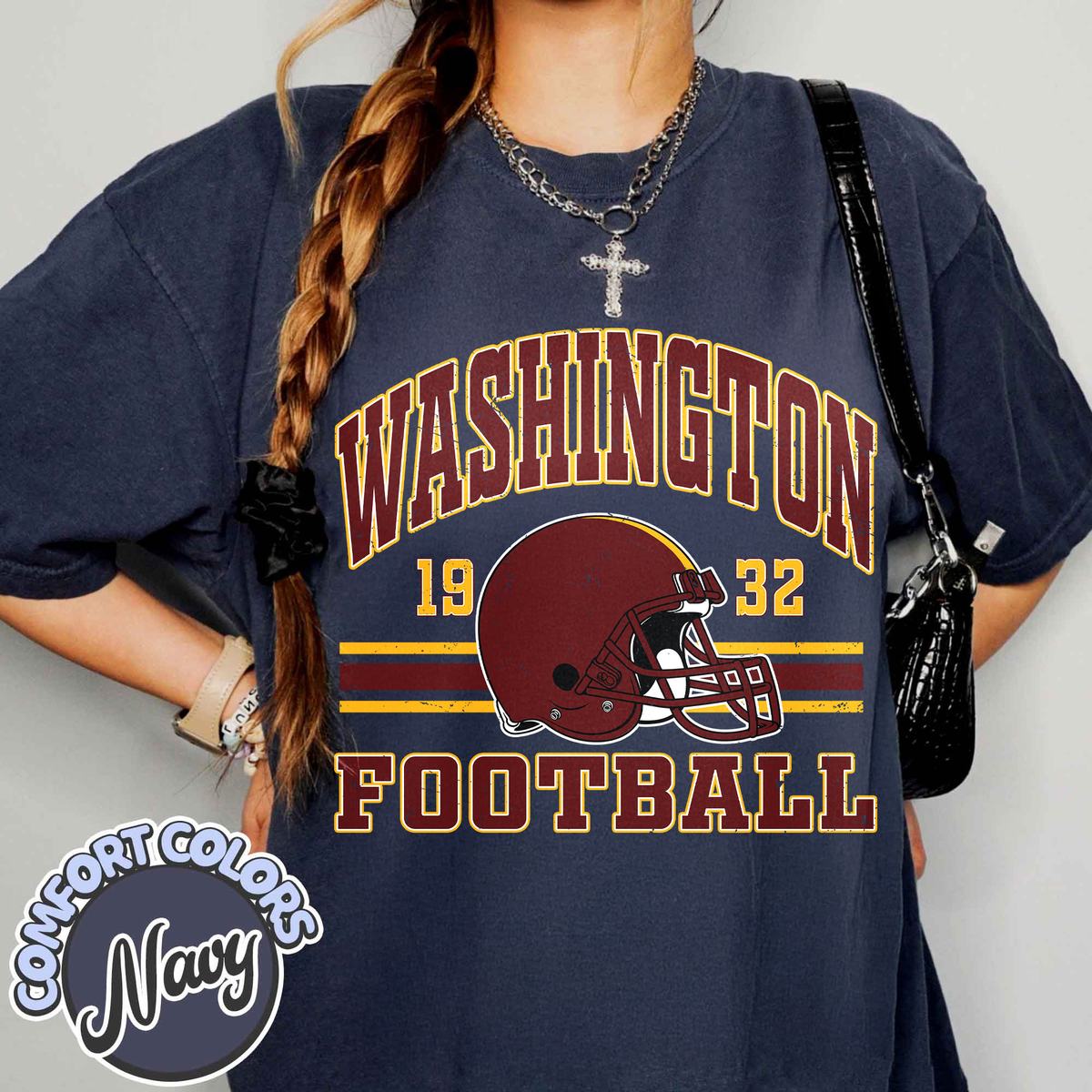 Unisex Washington football vintage t-shirt for men and women