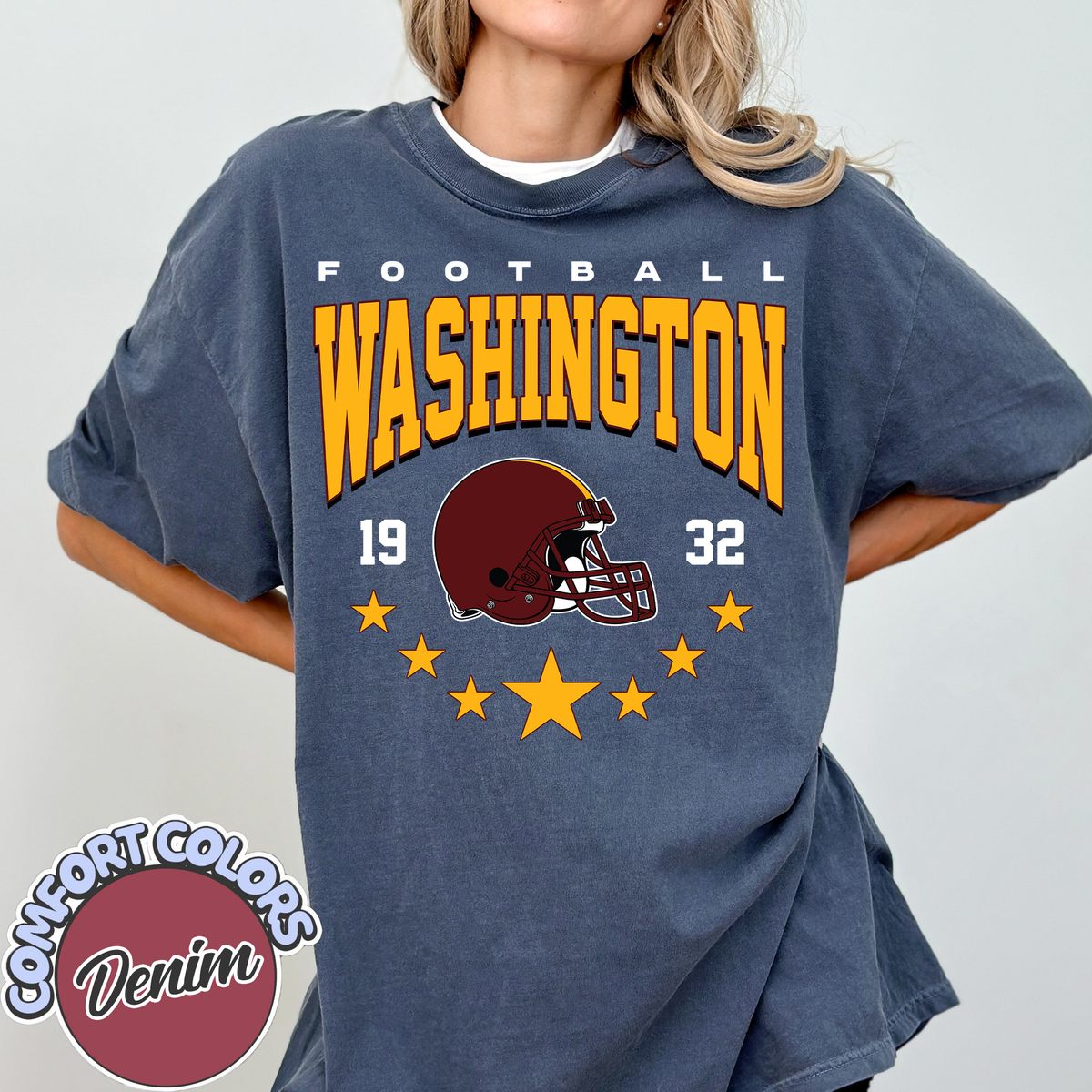 Unisex Washington football vintage t-shirt for men and women