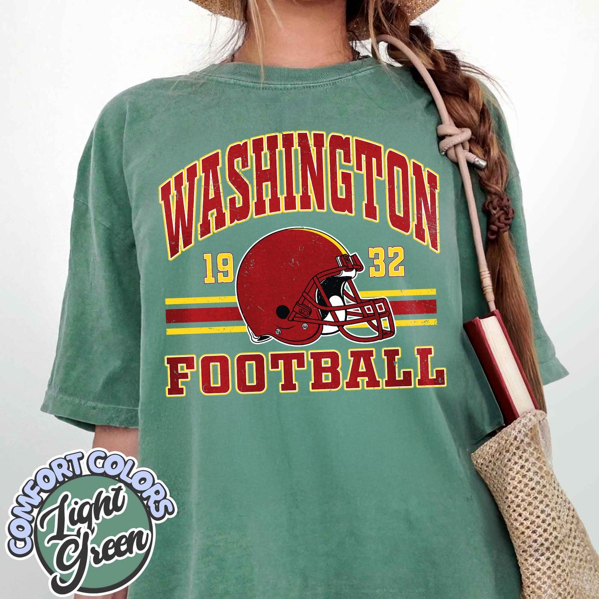 Unisex Washington football vintage t-shirt for men and women