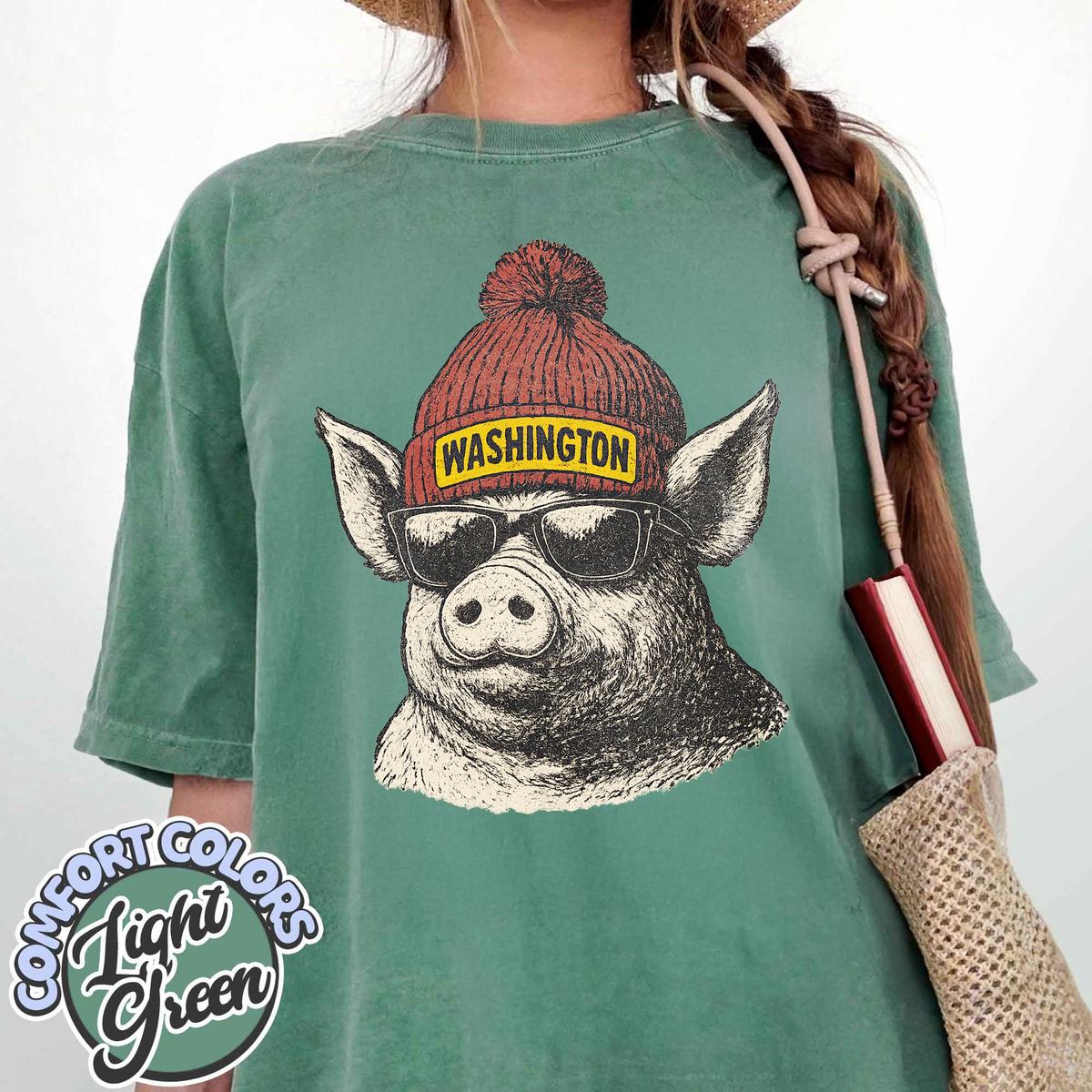 Unisex Washington football vintage t-shirt for men and women