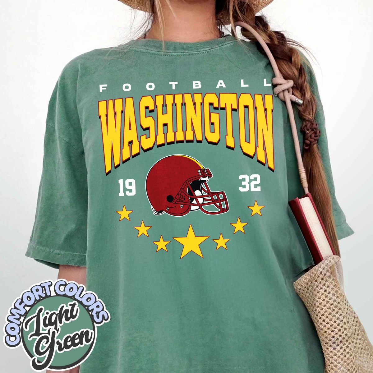 Unisex Washington football vintage t-shirt for men and women