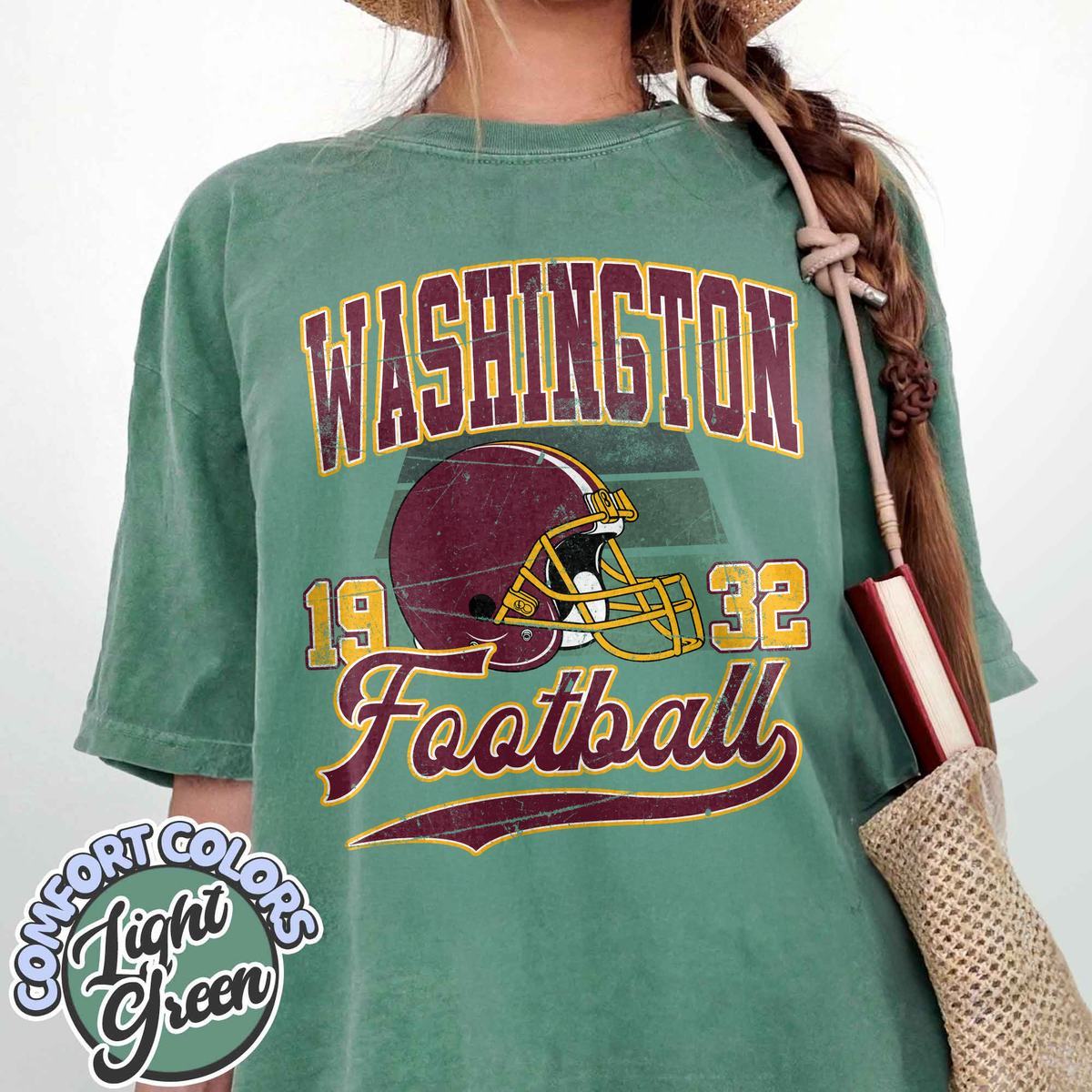 Unisex Washington football vintage t-shirt for men and women