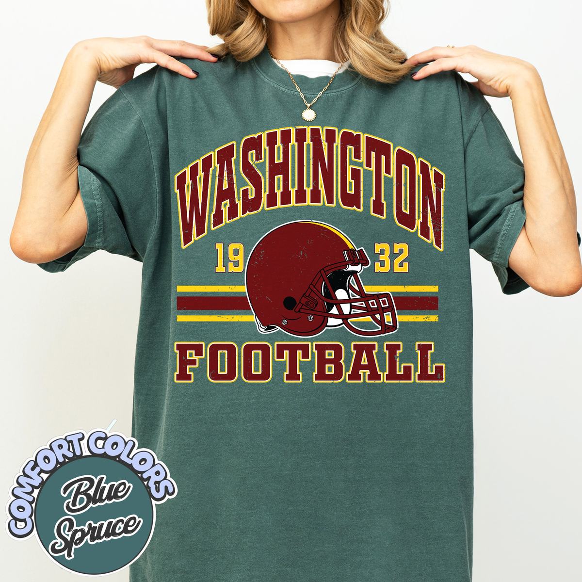 Unisex Washington football vintage t-shirt for men and women