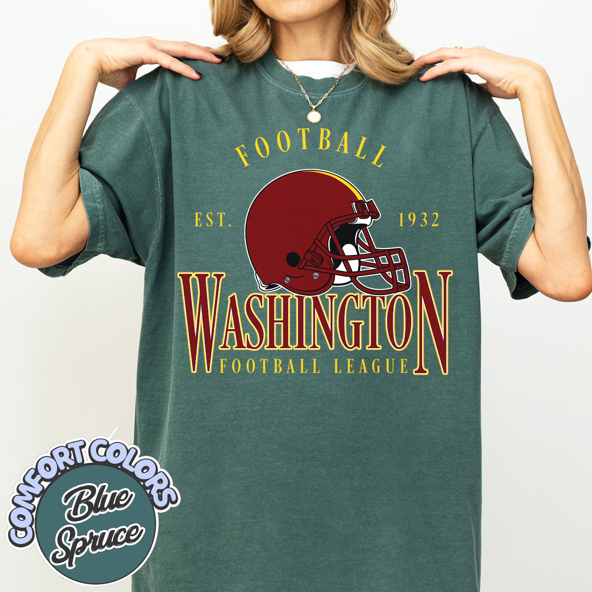 Unisex Washington football vintage t-shirt for men and women